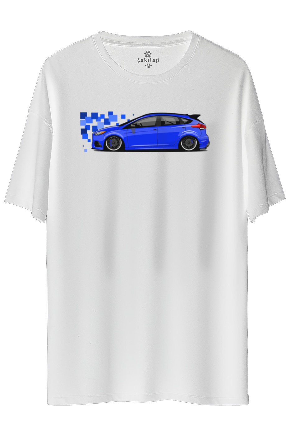 Ford Focus Mk3 Baskılı Oversize Tişört