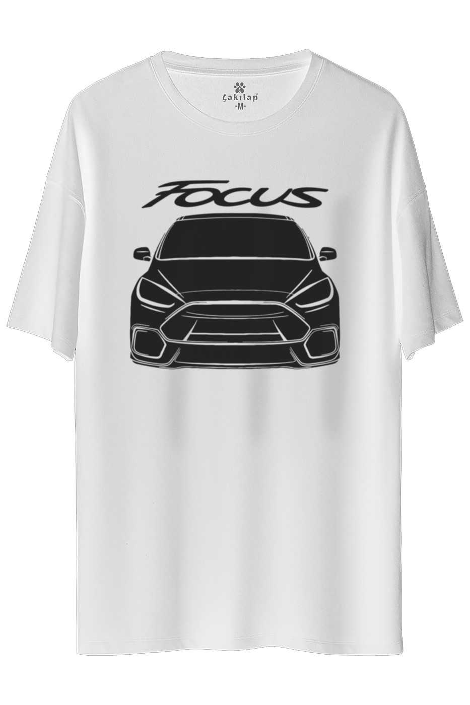 Ford Focus Mk4 Baskılı Oversize Tişört