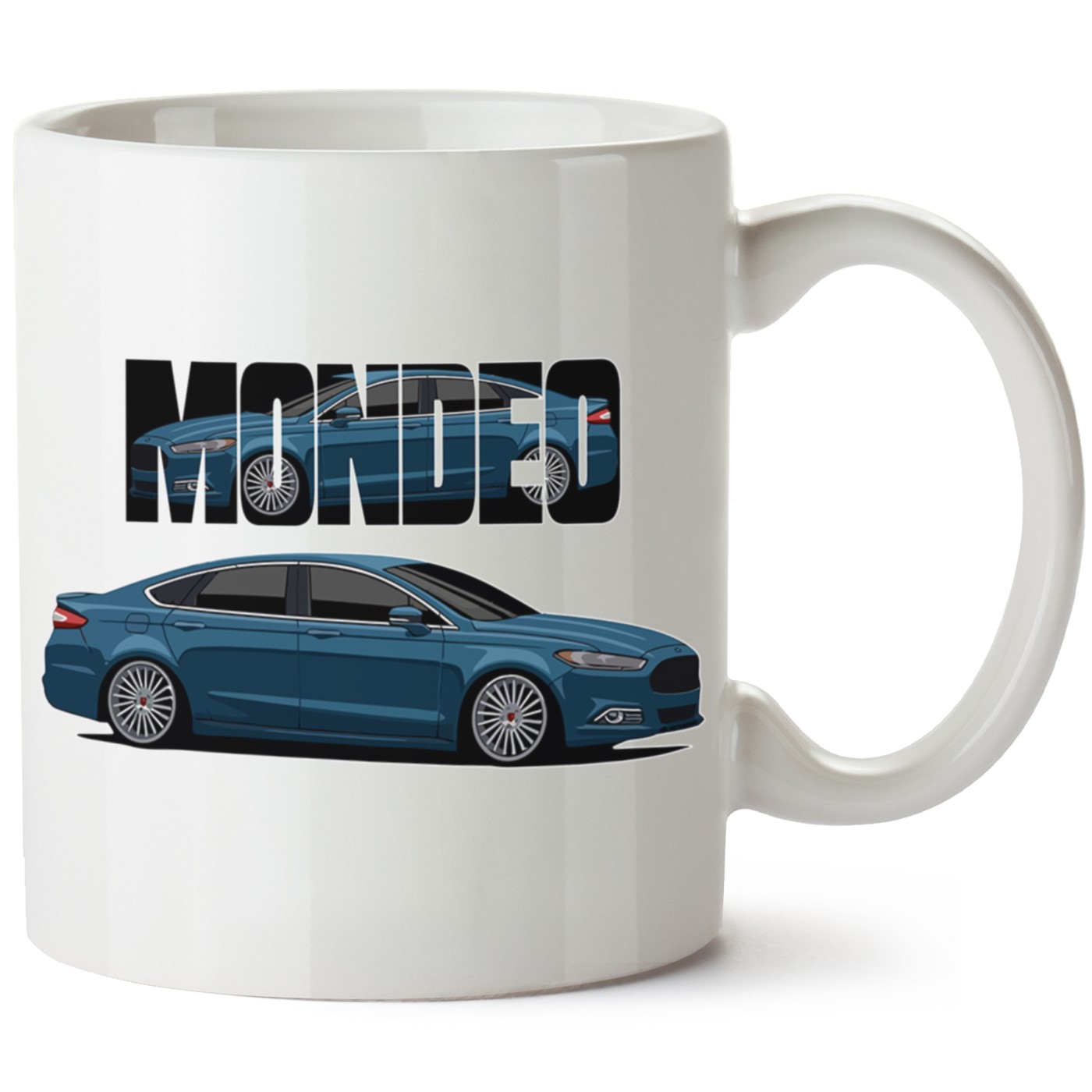 Ford Mondeo Mk5 Baskılı Porselen Kupa Bardak