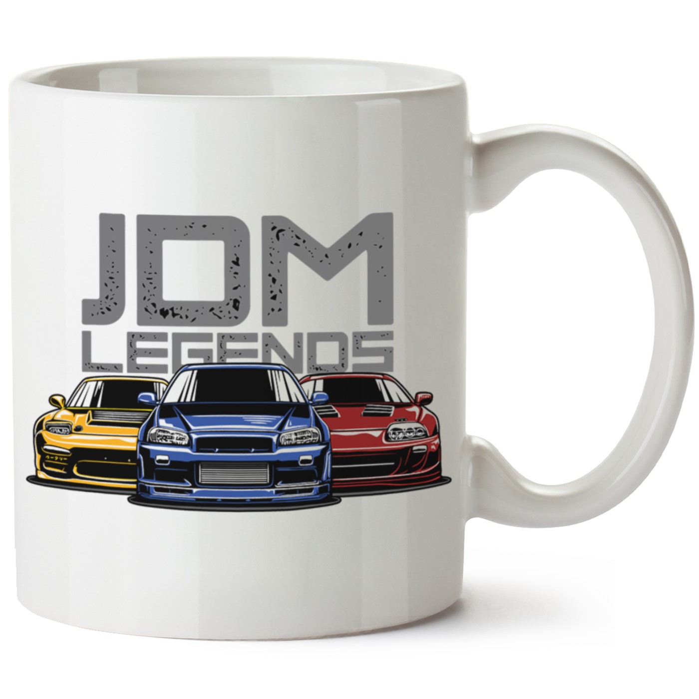 Jdm Legends Baskılı Porselen Kupa Bardak
