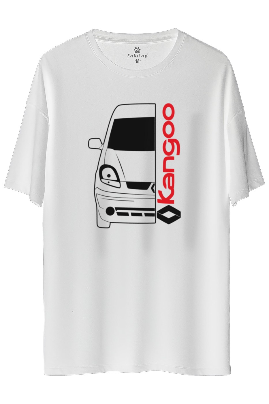 Renault Kangoo Baskılı Oversize Tişört