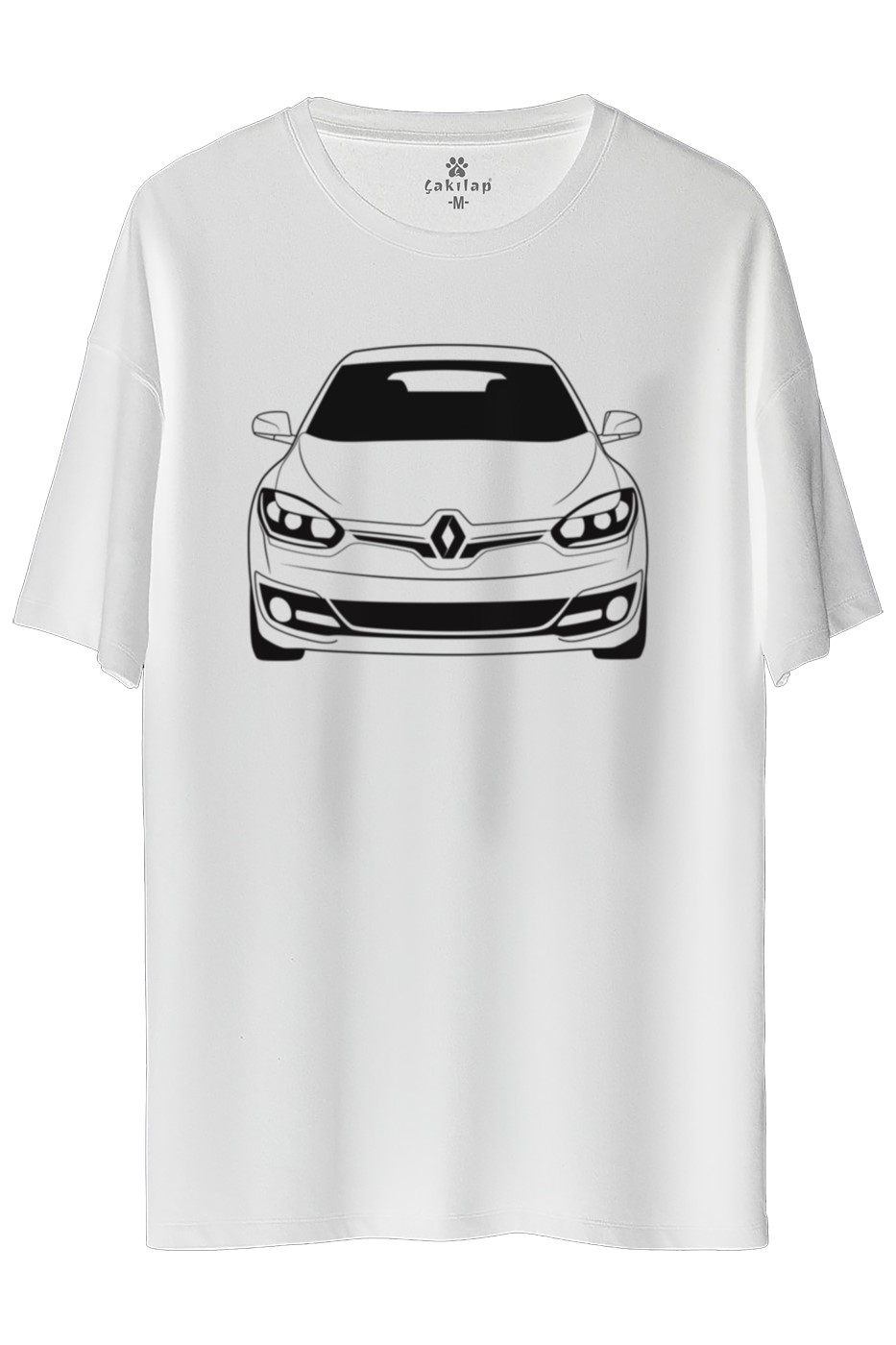 Renault Megane 3Fz3 Baskılı Oversize Tişört
