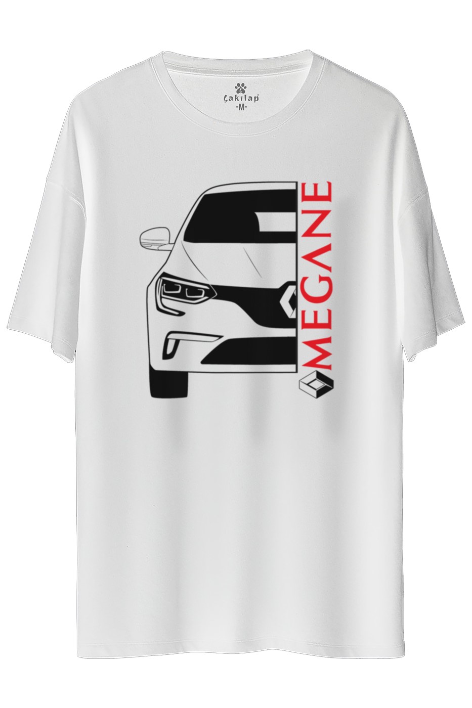 Renault Megane 4 Baskılı Oversize Tişört