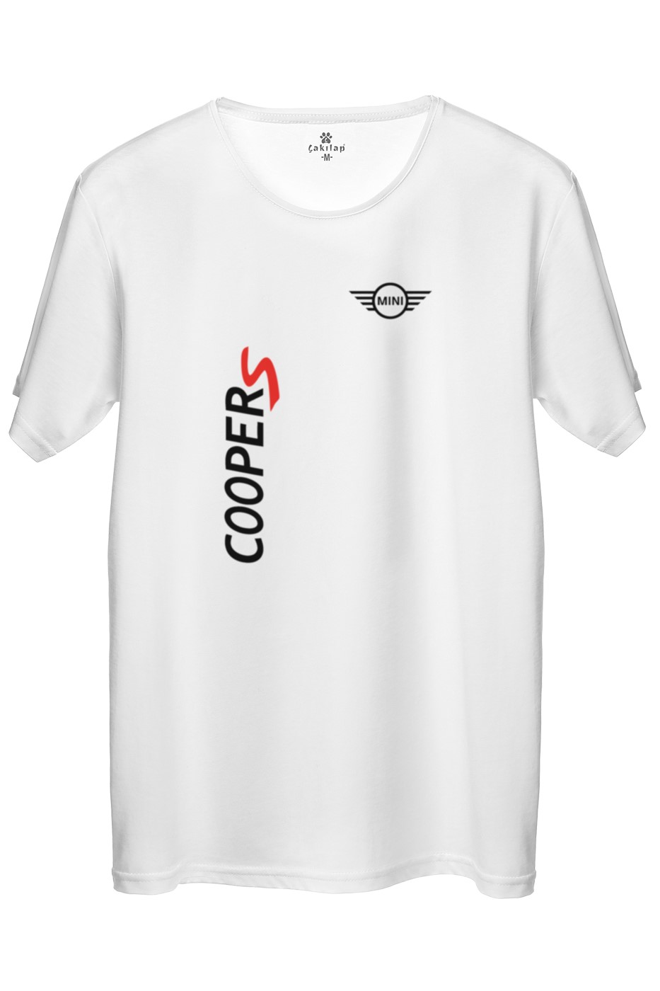 Mini Cooper Logo Baskılı Regular Tişört