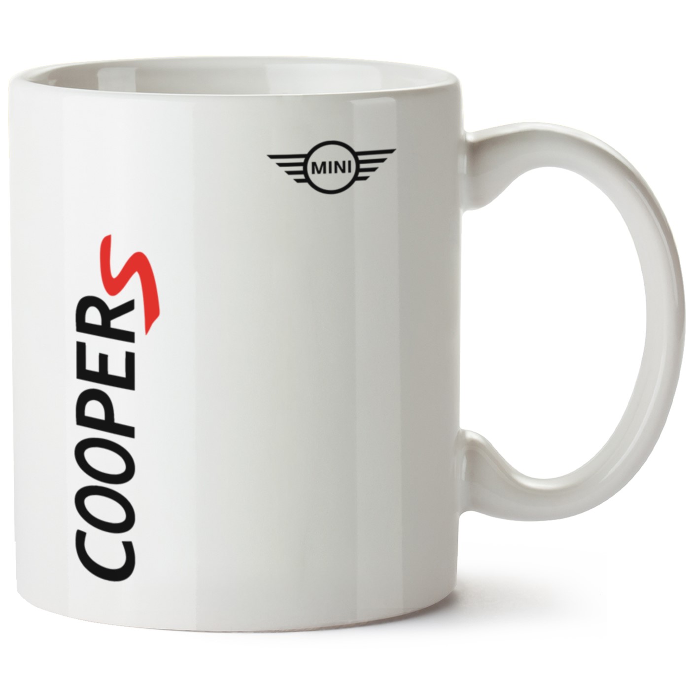 Mini Cooper Logo Baskılı Porselen Kupa Bardak