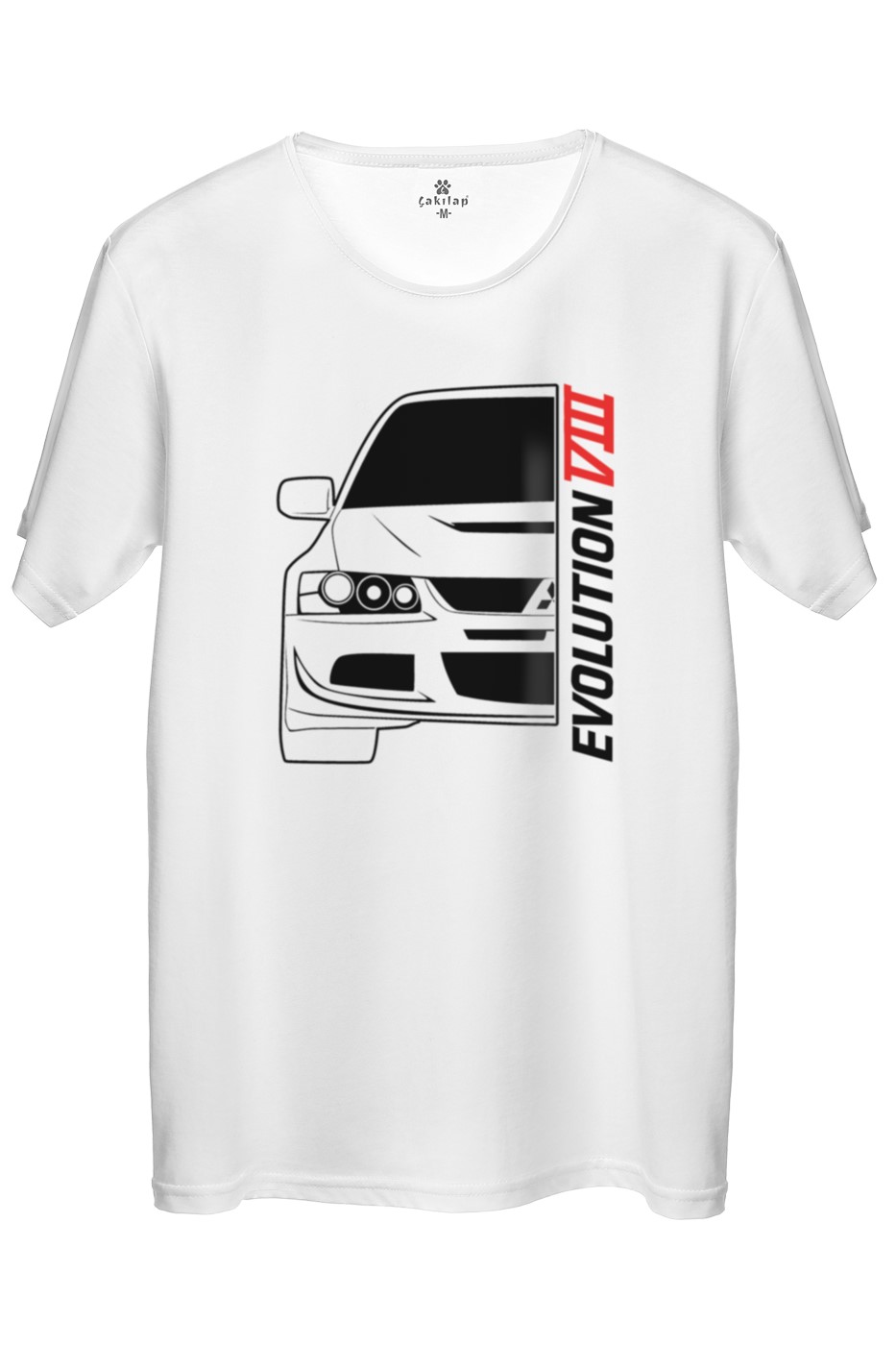 Mitsubishi Evo 8 Baskılı Regular Tişört