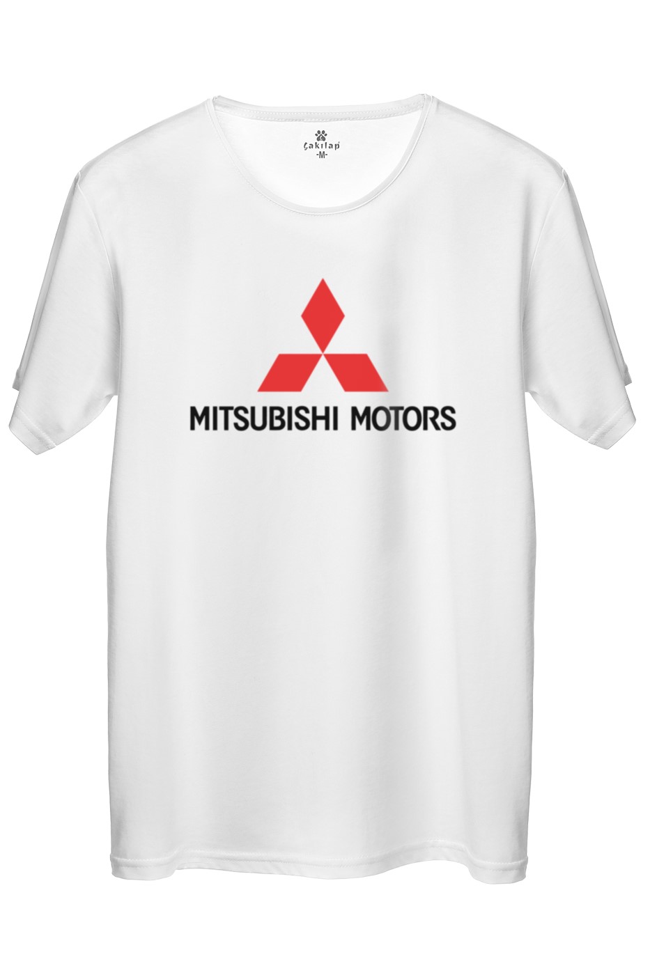 Mitsubishi Logo Baskılı Regular Tişört