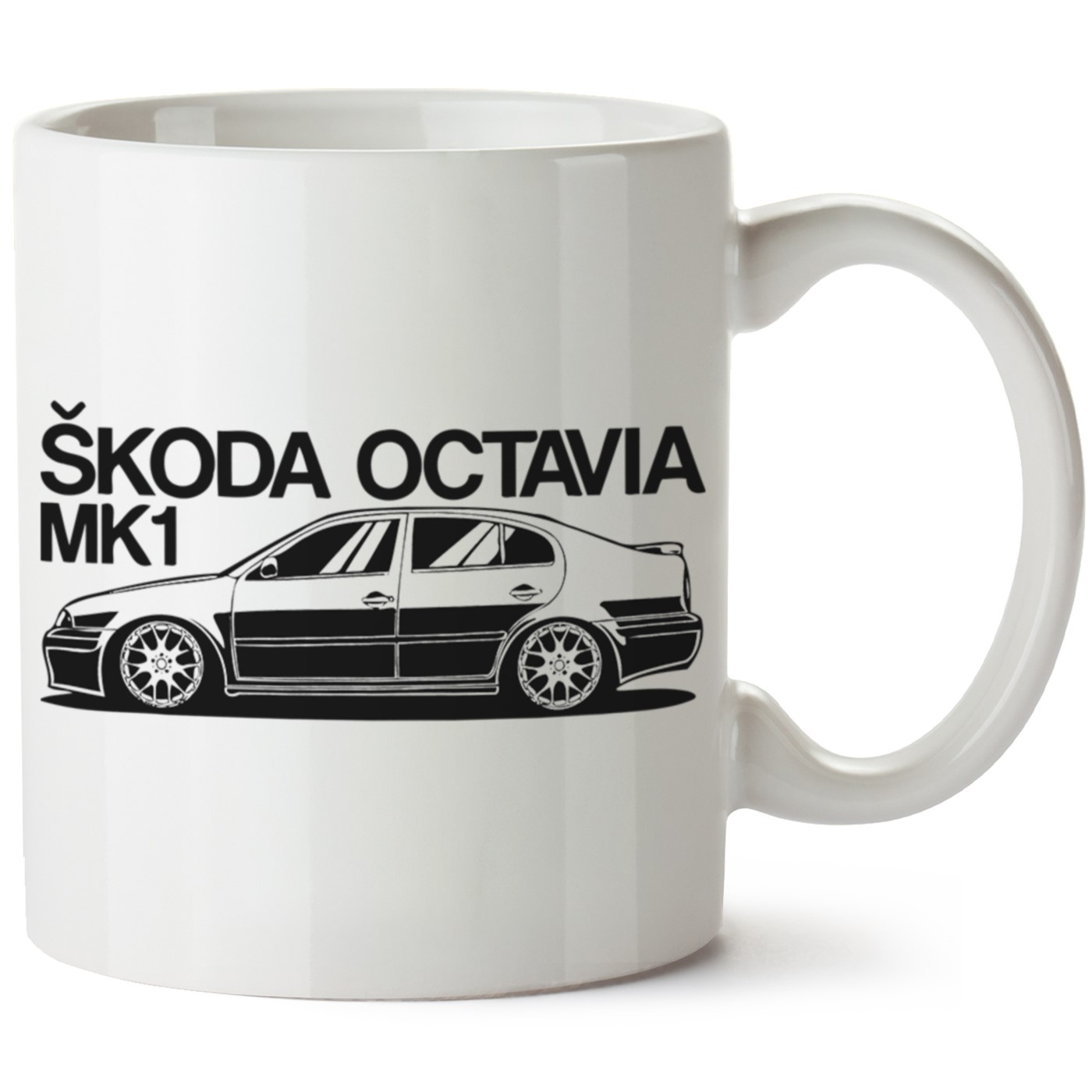 Skoda OctaviaA4 Baskılı Porselen Kupa Bardak