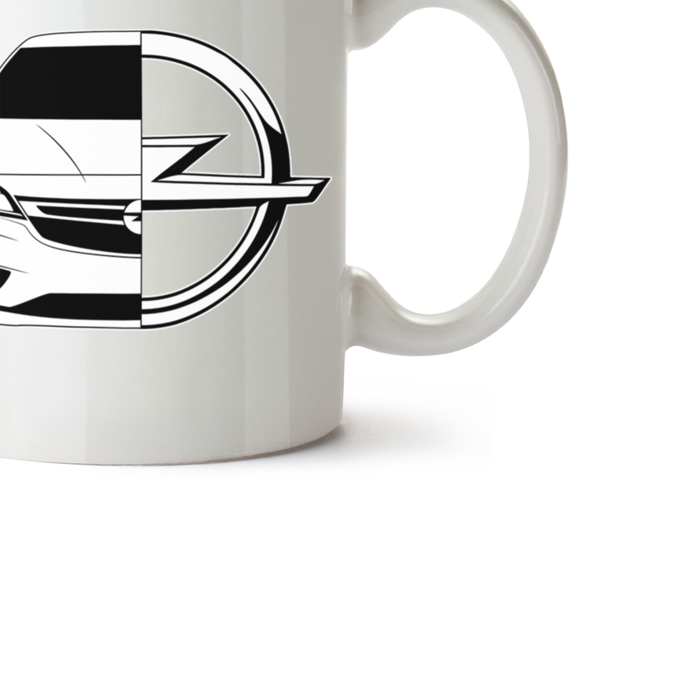 Opel Astra K Baskılı Porselen Kupa Bardak