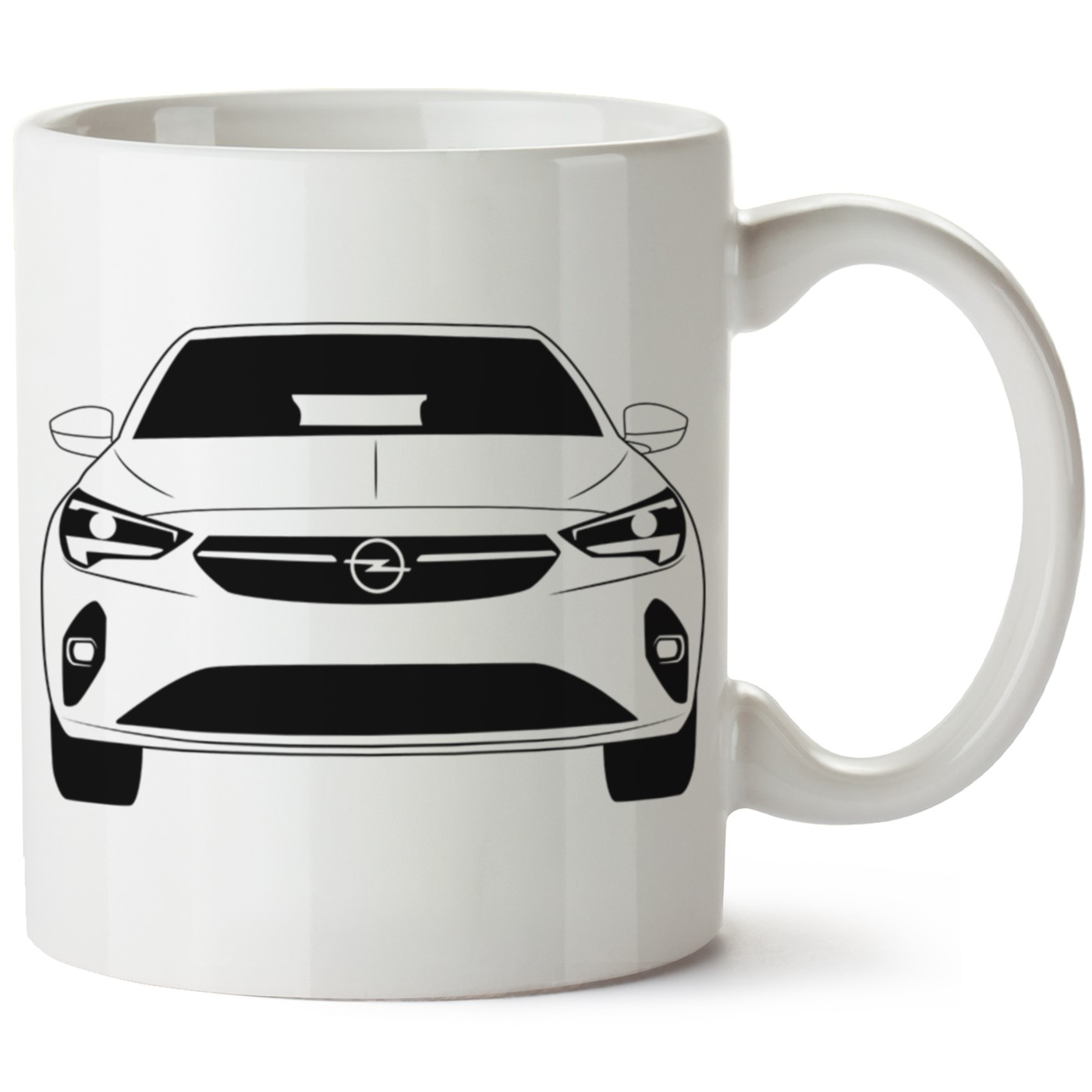 Opel Corsa E Baskılı Porselen Kupa Bardak