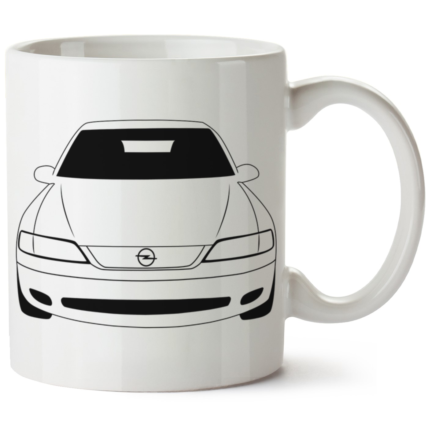 Opel Vectra B Baskılı Porselen Kupa Bardak