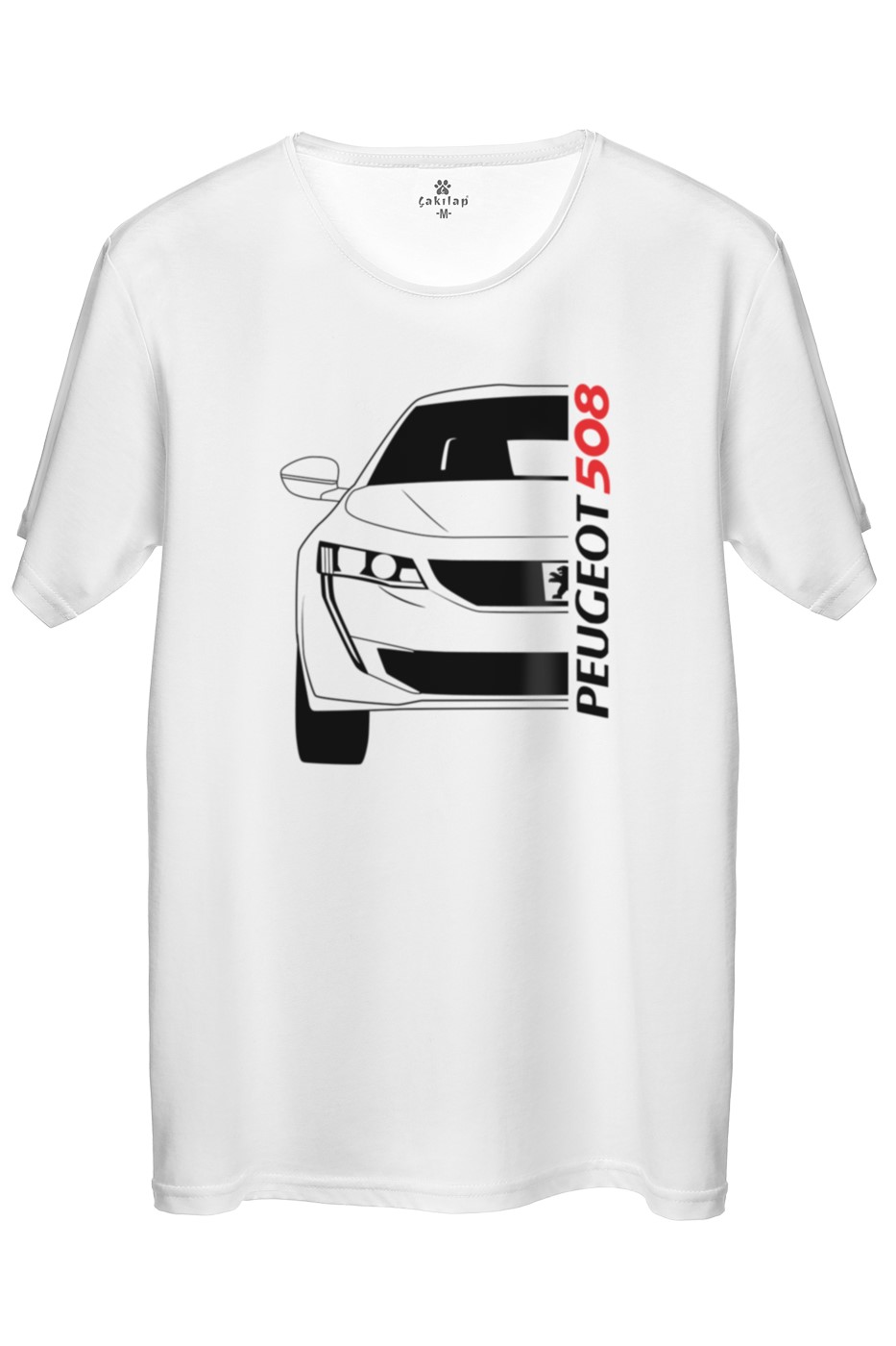 Peugeot 508 Baskılı Regular Tişört