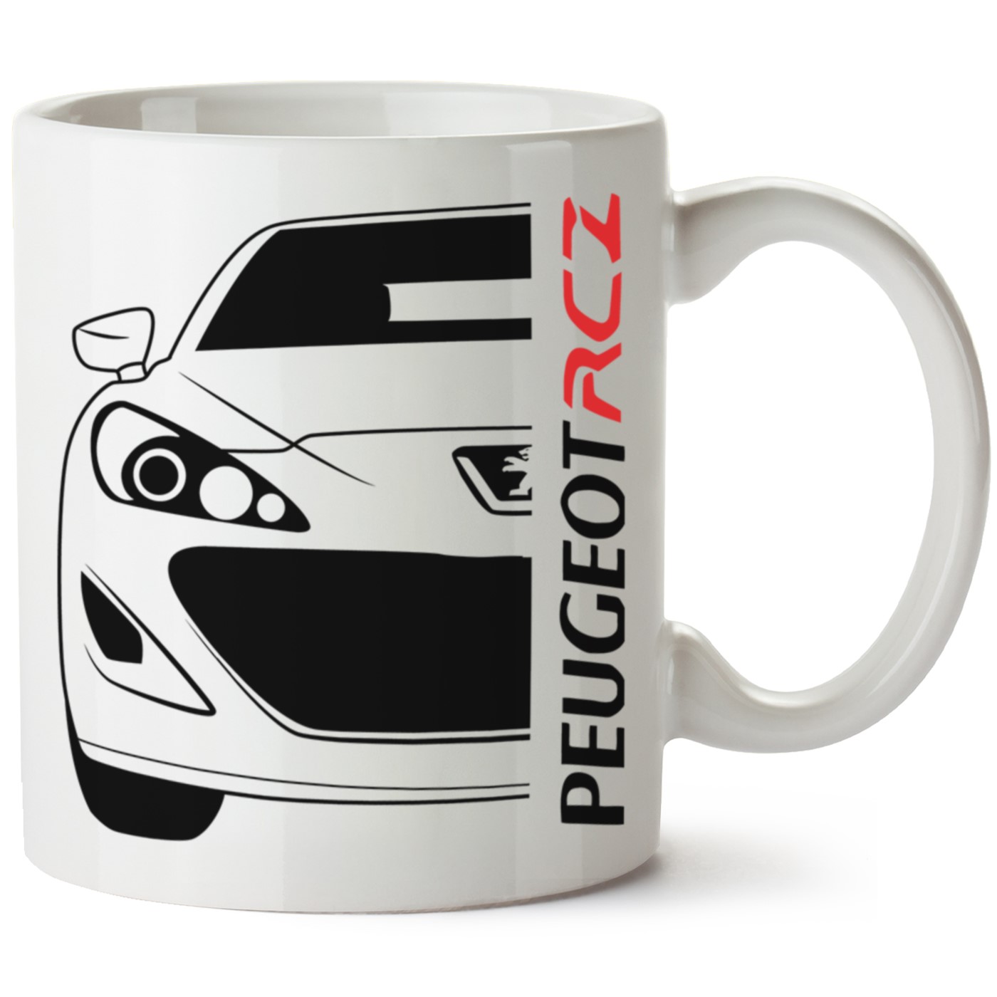 Peugeot Rcz Baskılı Porselen Kupa Bardak