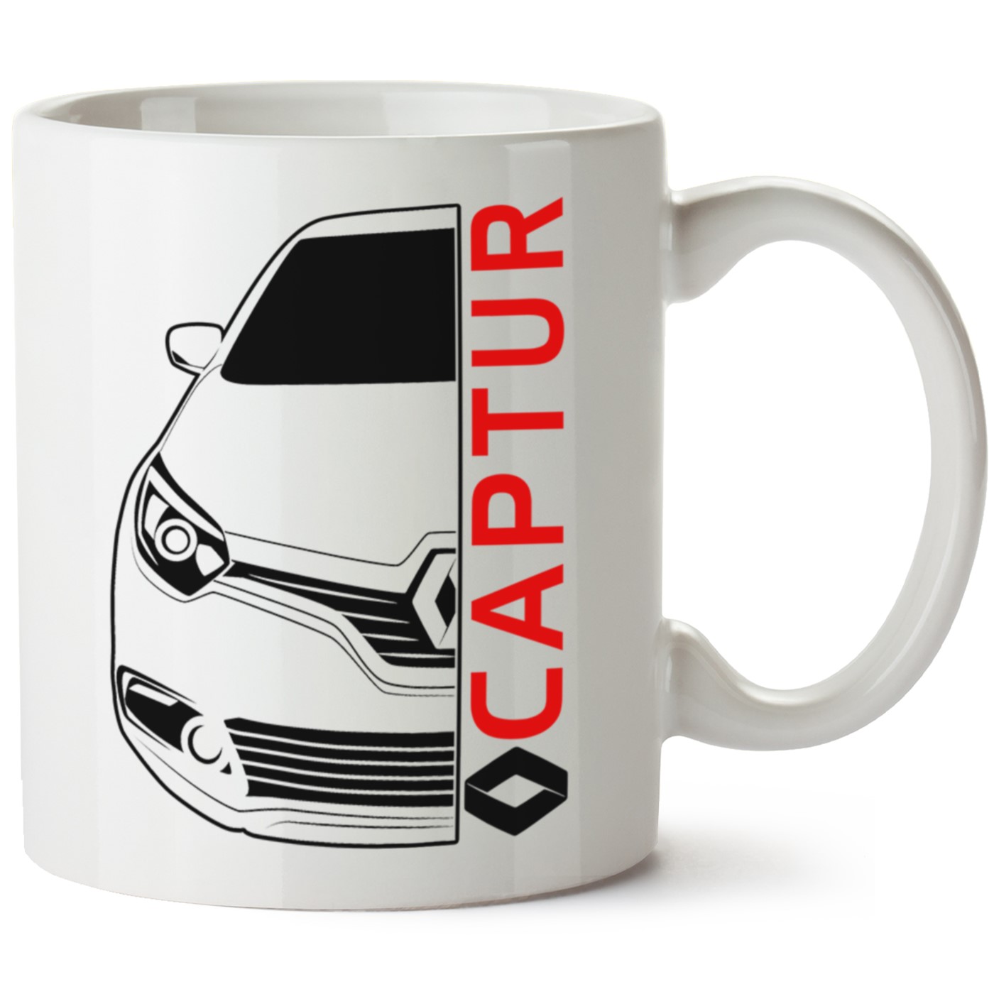 Renault Captur Baskılı Porselen Kupa Bardak