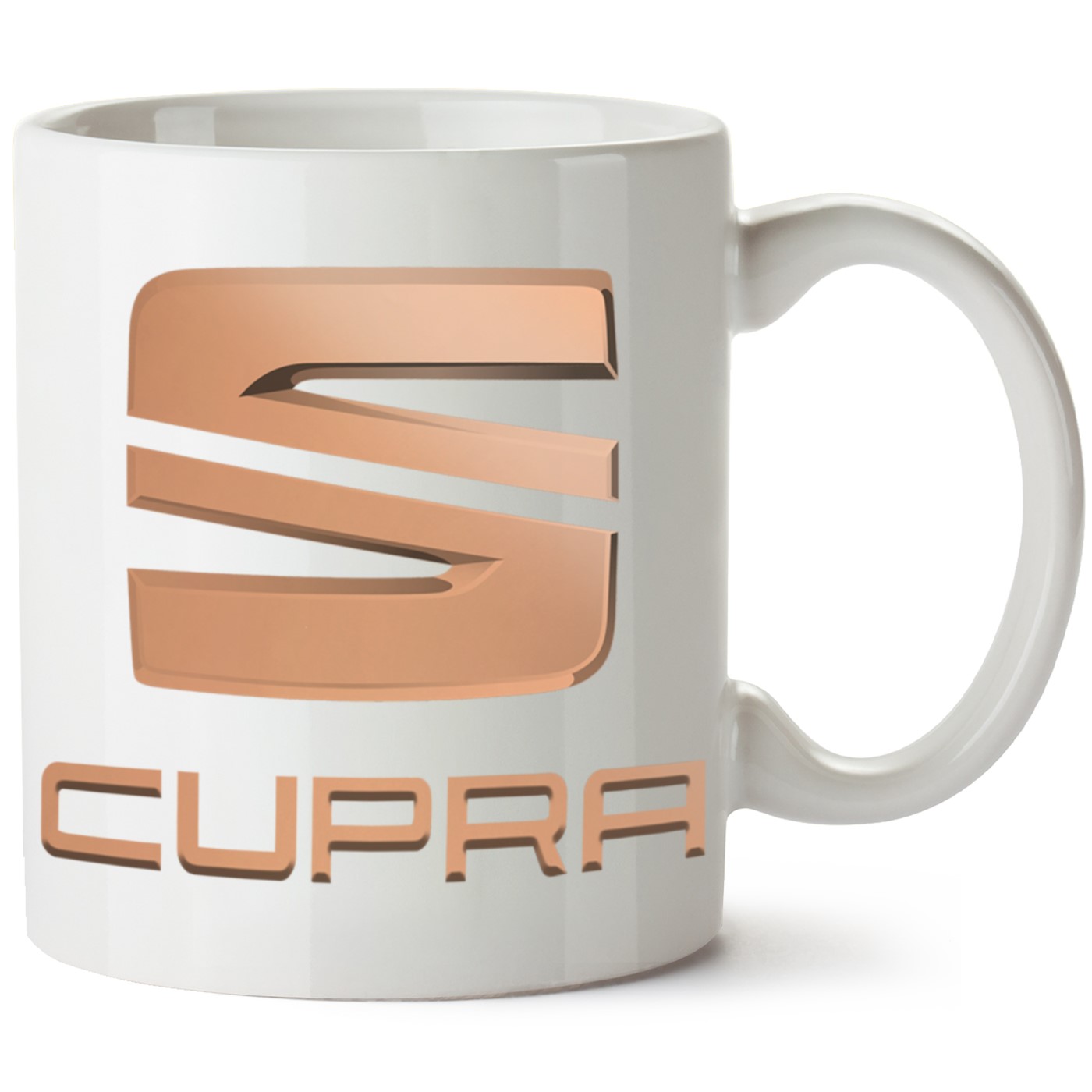 Seat Cupra Logo Baskılı Porselen Kupa Bardak