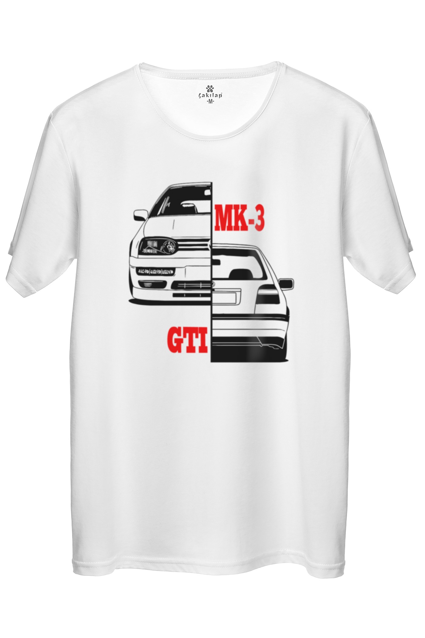 Vw Golf 3 Baskılı Regular Tişört