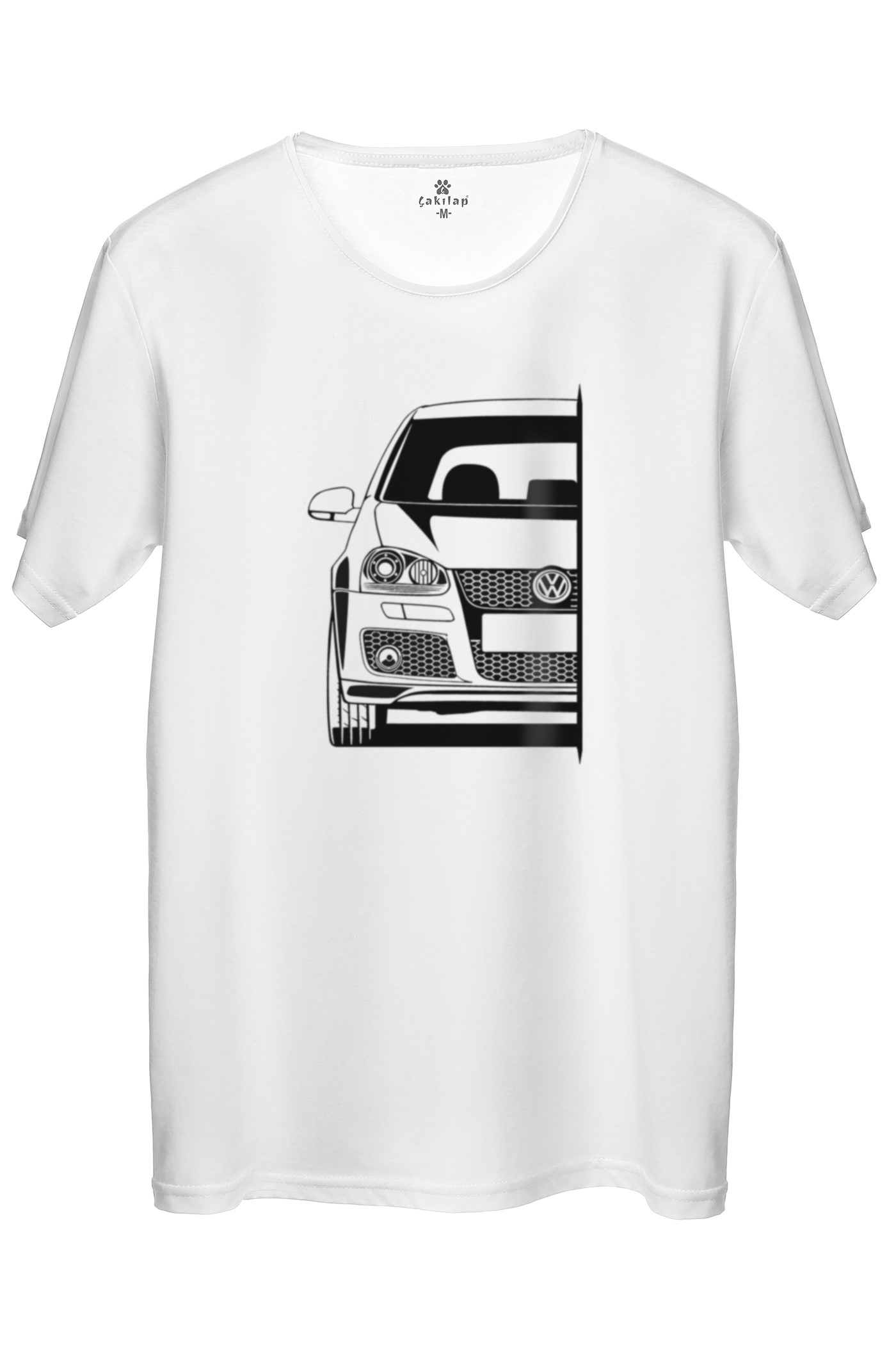 Vw Golf 5 Baskılı Regular Tişört