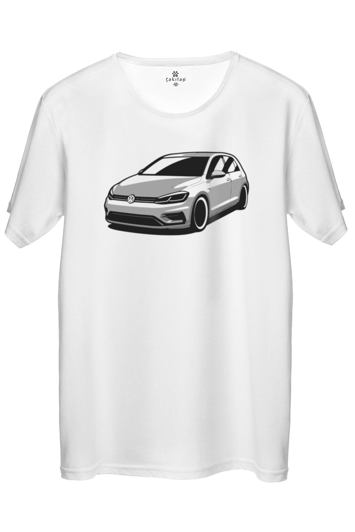 Vw Golf 7 Baskılı Regular Tişört