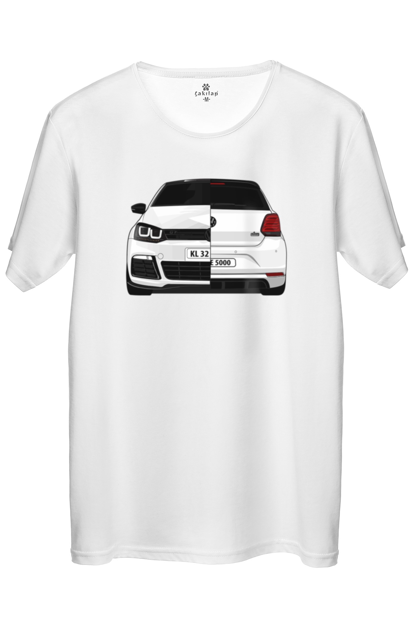 Vw Polo Mk5 Baskılı Regular Tişört