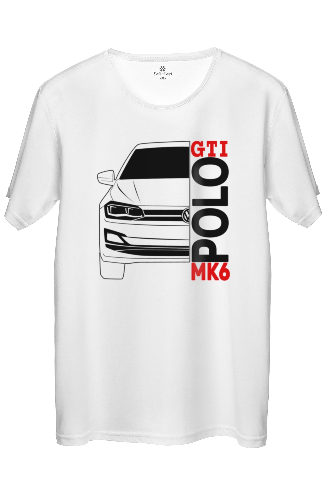 Vw Polo Mk6 Baskılı Regular Tişört