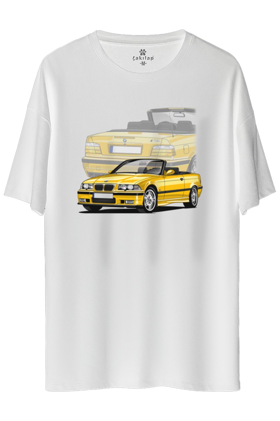 Bmw E36 Baskılı Oversize Tişört