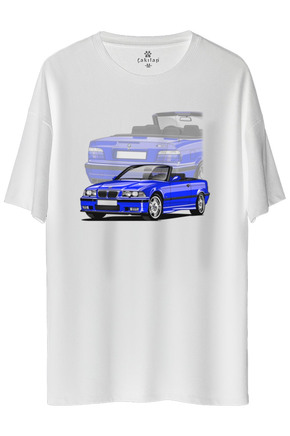 Bmw E36 Baskılı Oversize Tişört