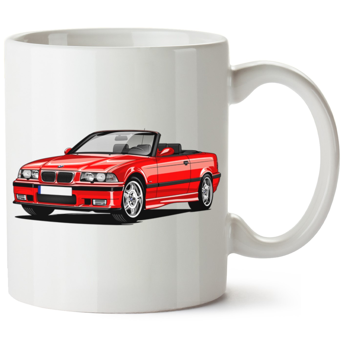 Bmw E36 Baskılı Porselen Kupa Bardak