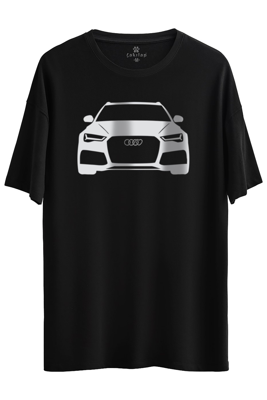 Audi A6 Baskılı Oversize Tişört