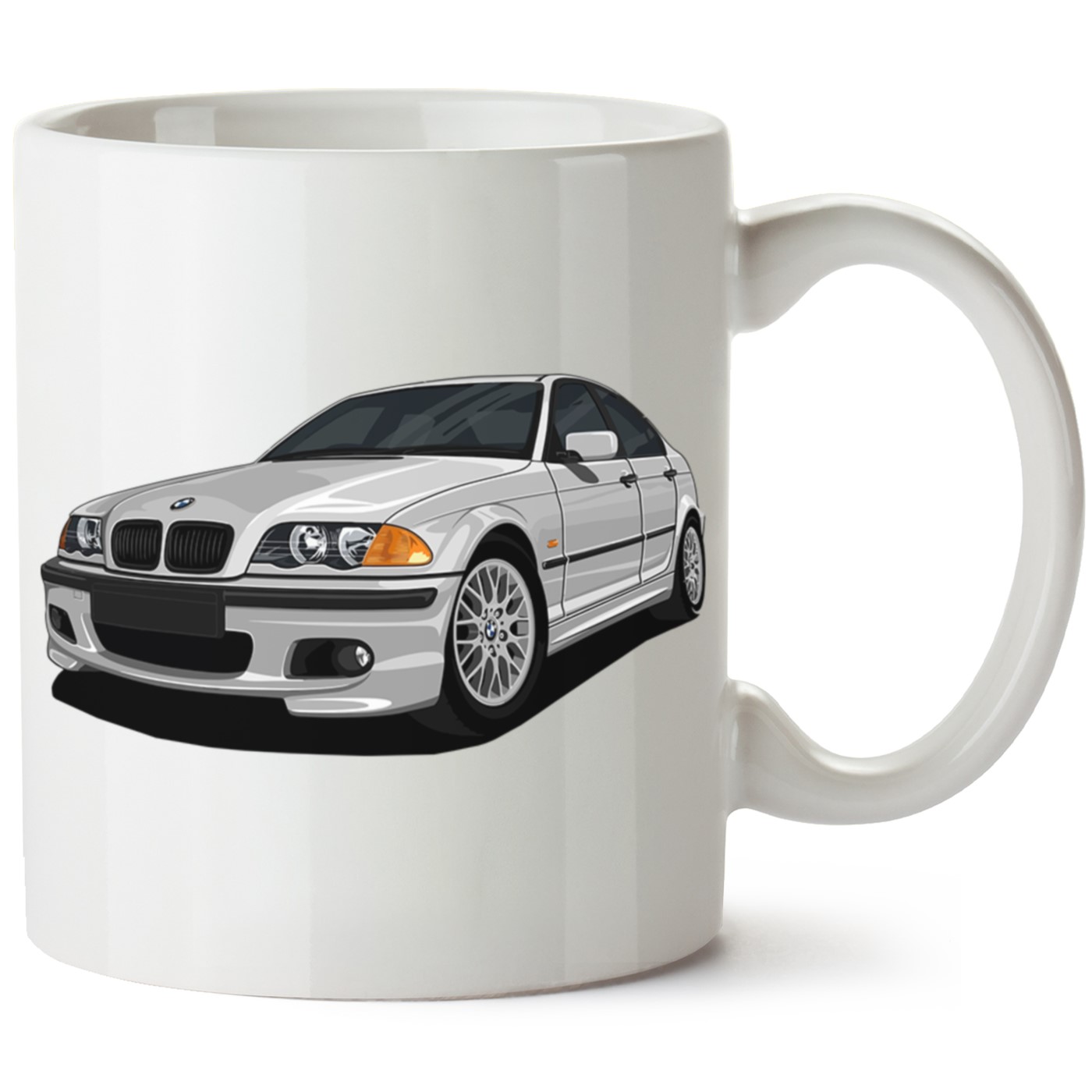 Bmw E46 Baskılı Porselen Kupa Bardak