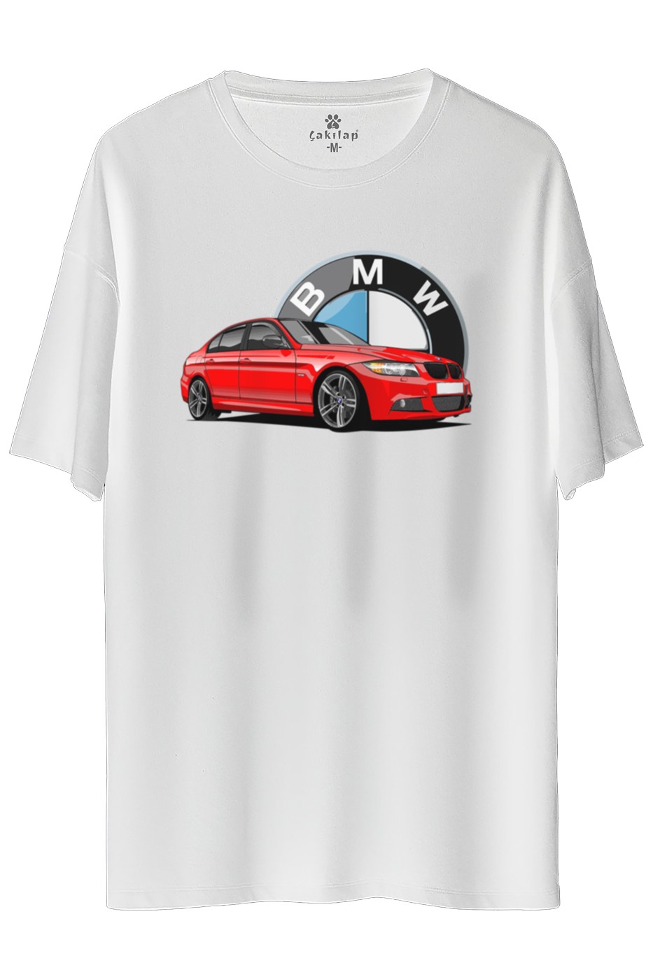 Bmw E90 Baskılı Oversize Tişört