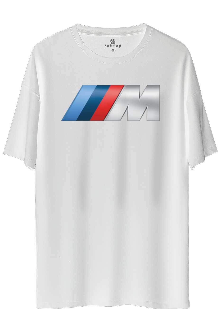 Bmw M Logo Baskılı Oversize Tişört