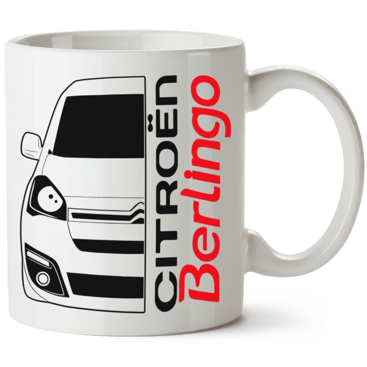 Citroen Berlingo Baskılı Porselen Kupa Bardak