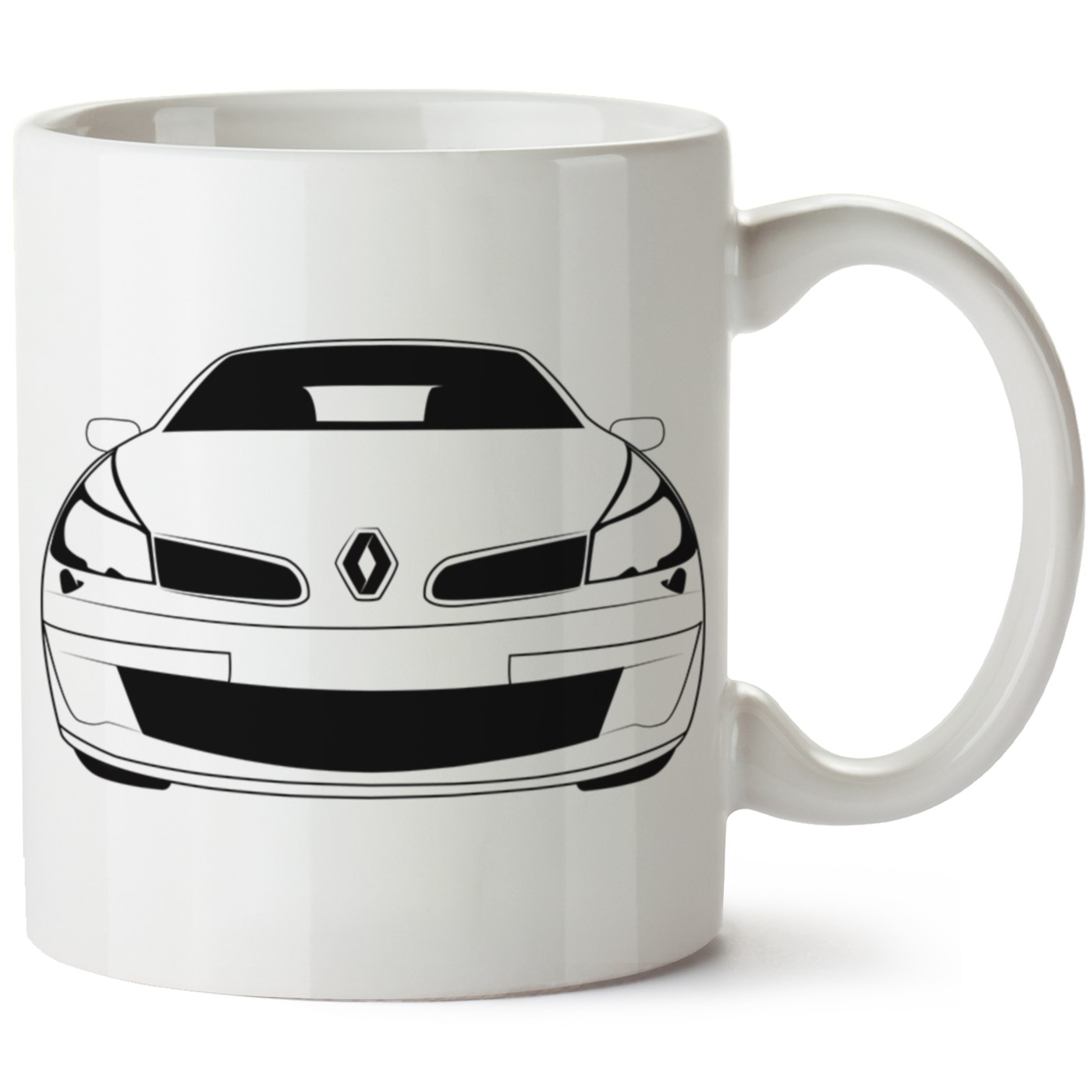 Renault Clio 3 Baskılı Porselen Kupa Bardak