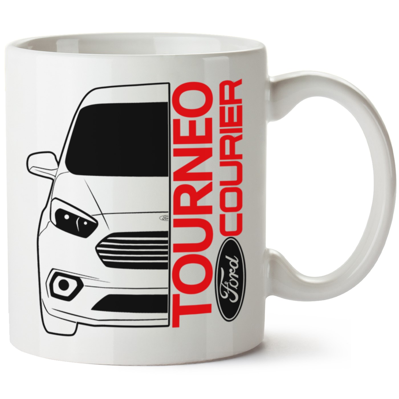 Ford Connect Baskılı Porselen Kupa Bardak