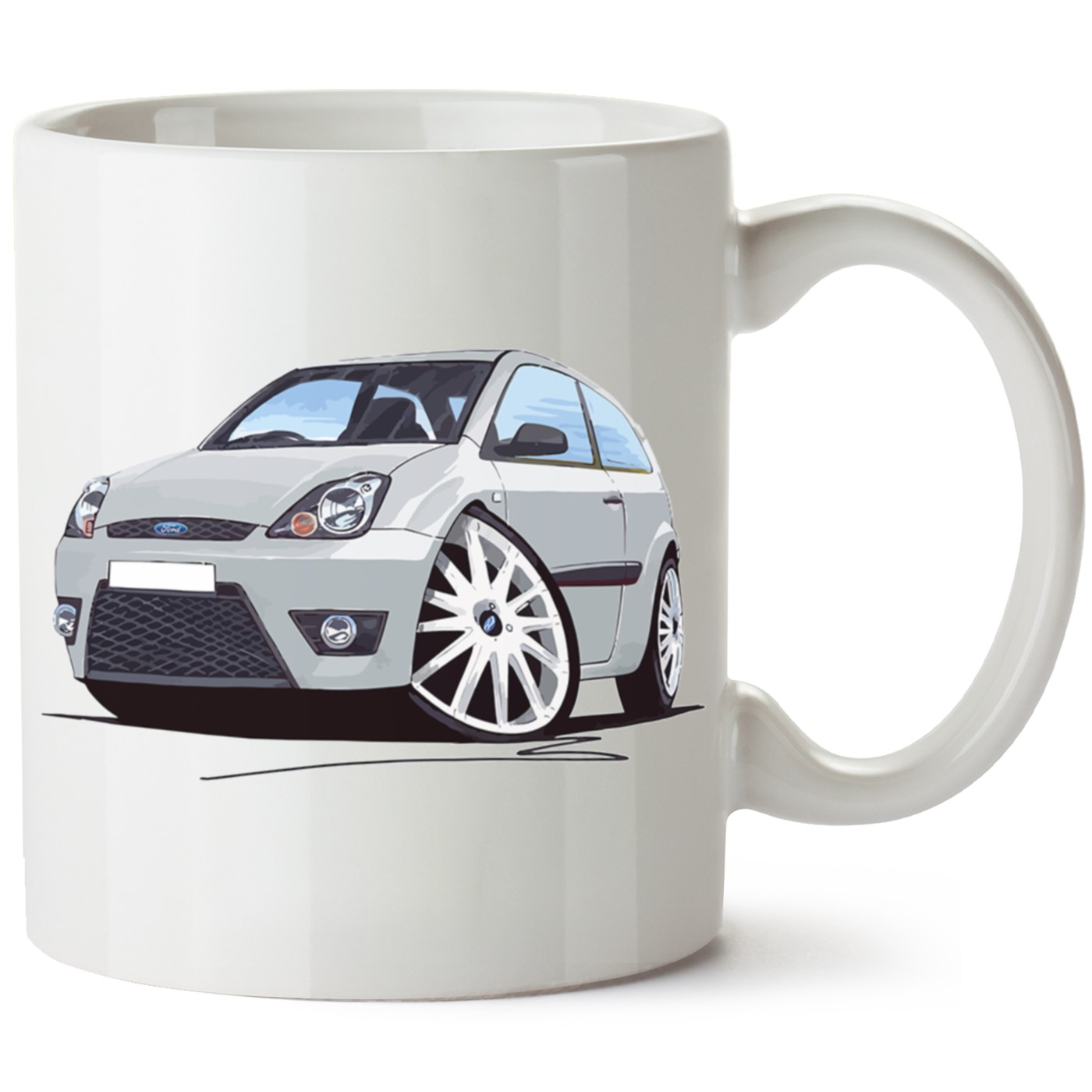 Ford Fiesta Mk6 Baskılı Porselen Kupa Bardak