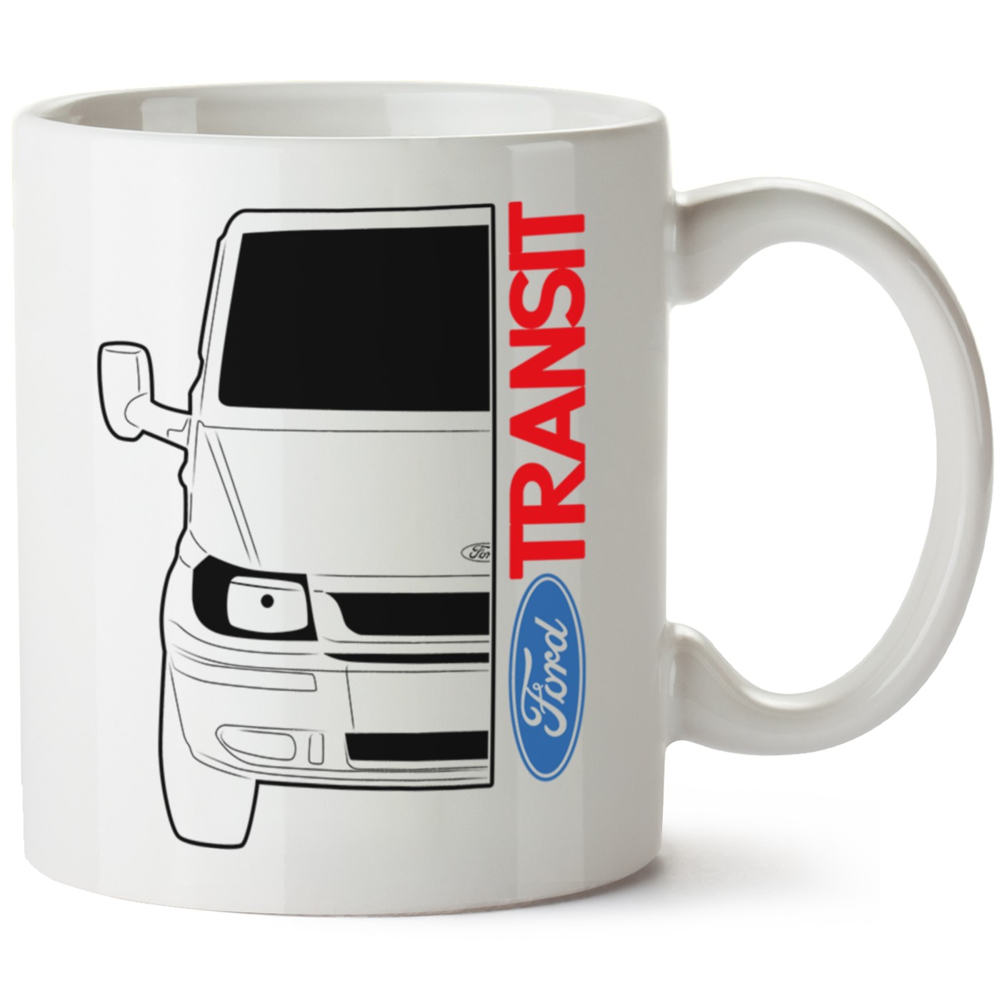 Ford Transit Baskılı Porselen Kupa Bardak