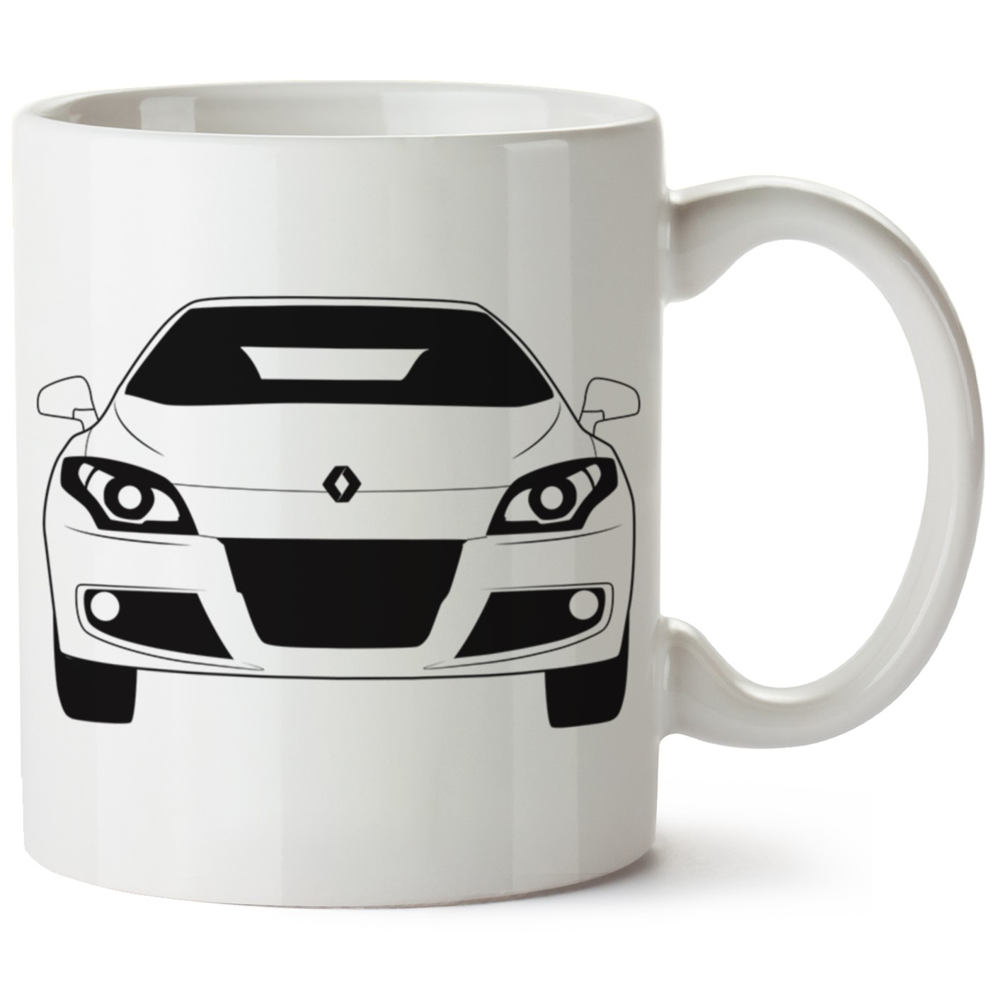 Renault Megane 3Fz1 Baskılı Porselen Kupa Bardak