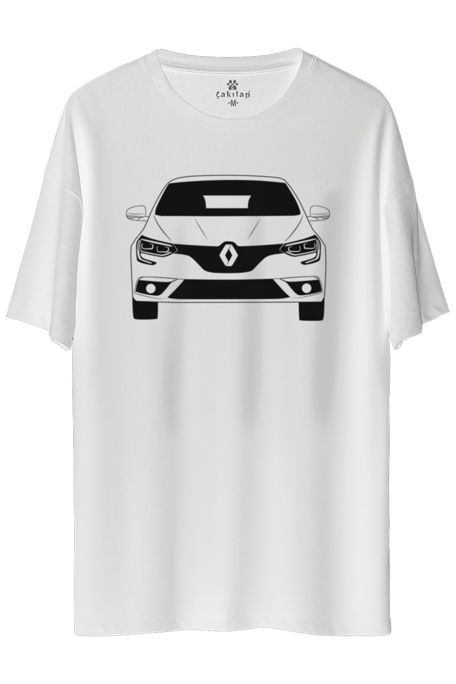 Renault Megane 4 Baskılı Oversize Tişört