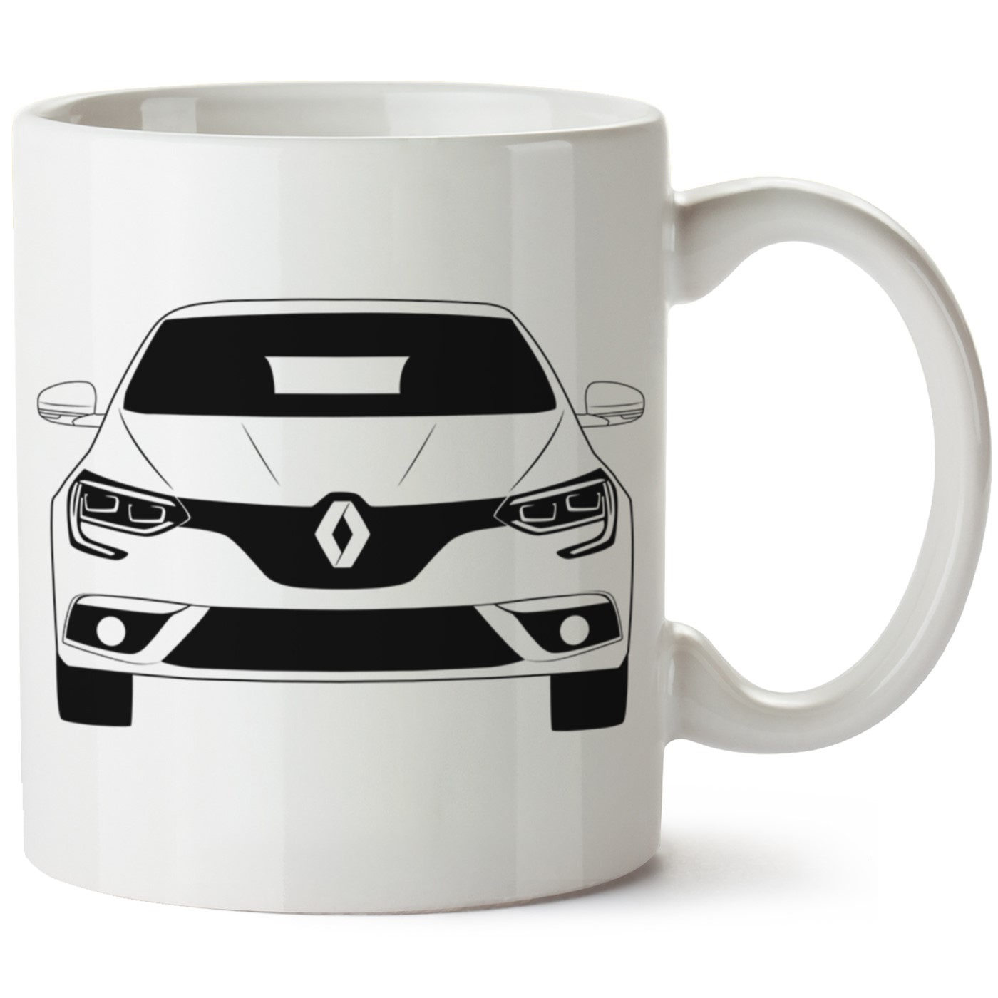 Renault Megane 4 Baskılı Porselen Kupa Bardak