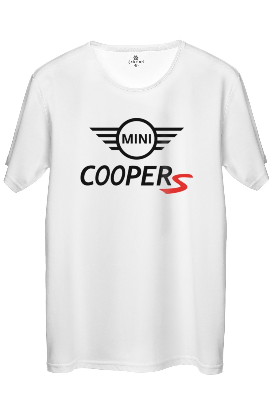 Mini Cooper Logo Baskılı Regular Tişört