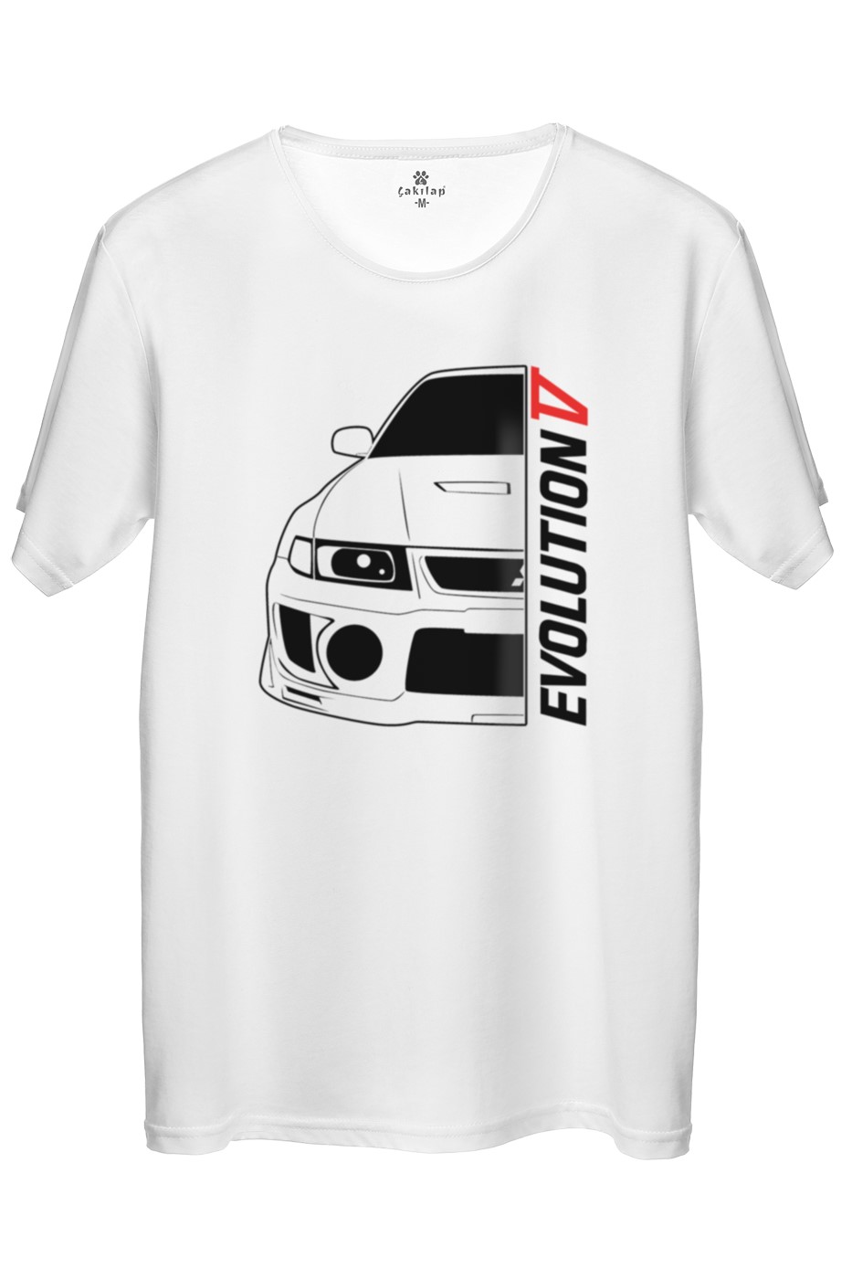 Mitsubishi Evo 5 Baskılı Regular Tişört