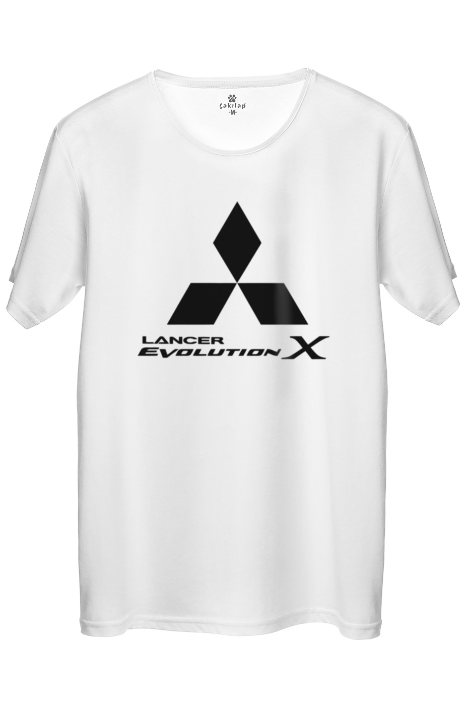 Mitsubishi Logo Baskılı Regular Tişört