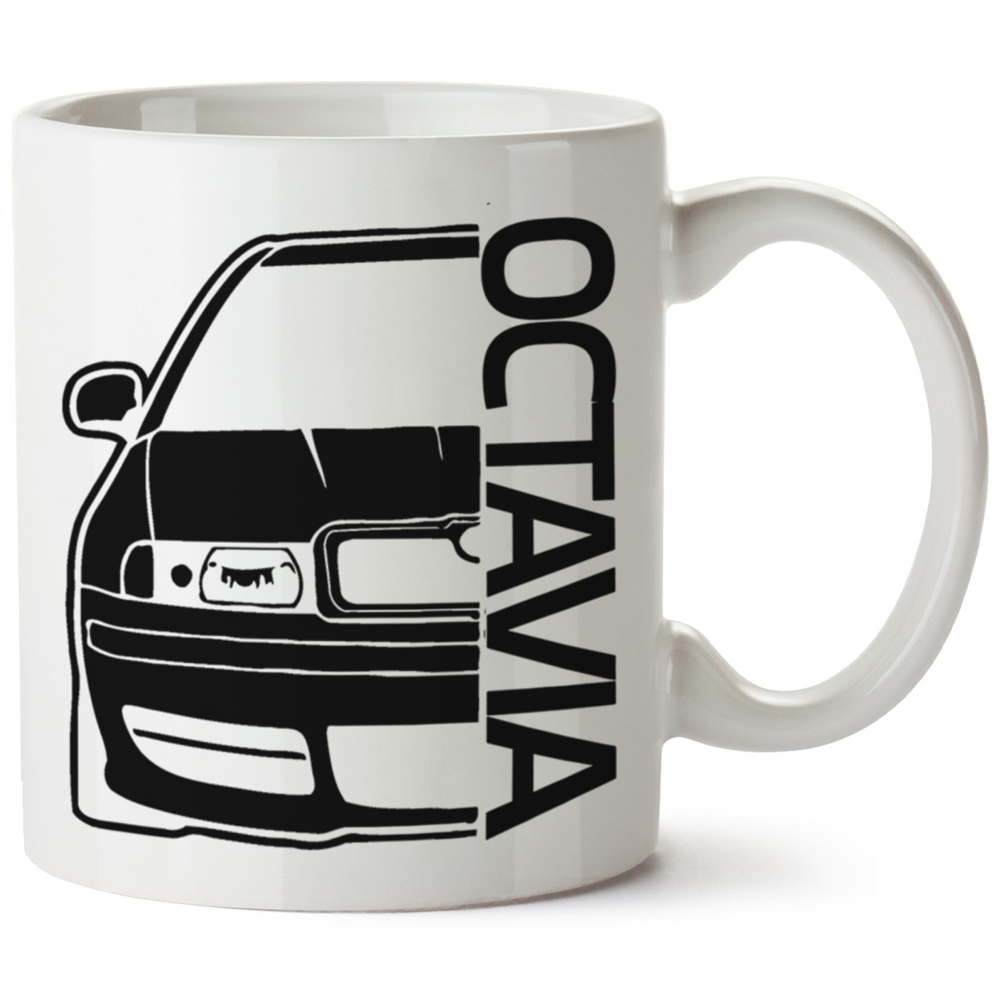 Skoda OctaviaA4 Baskılı Porselen Kupa Bardak