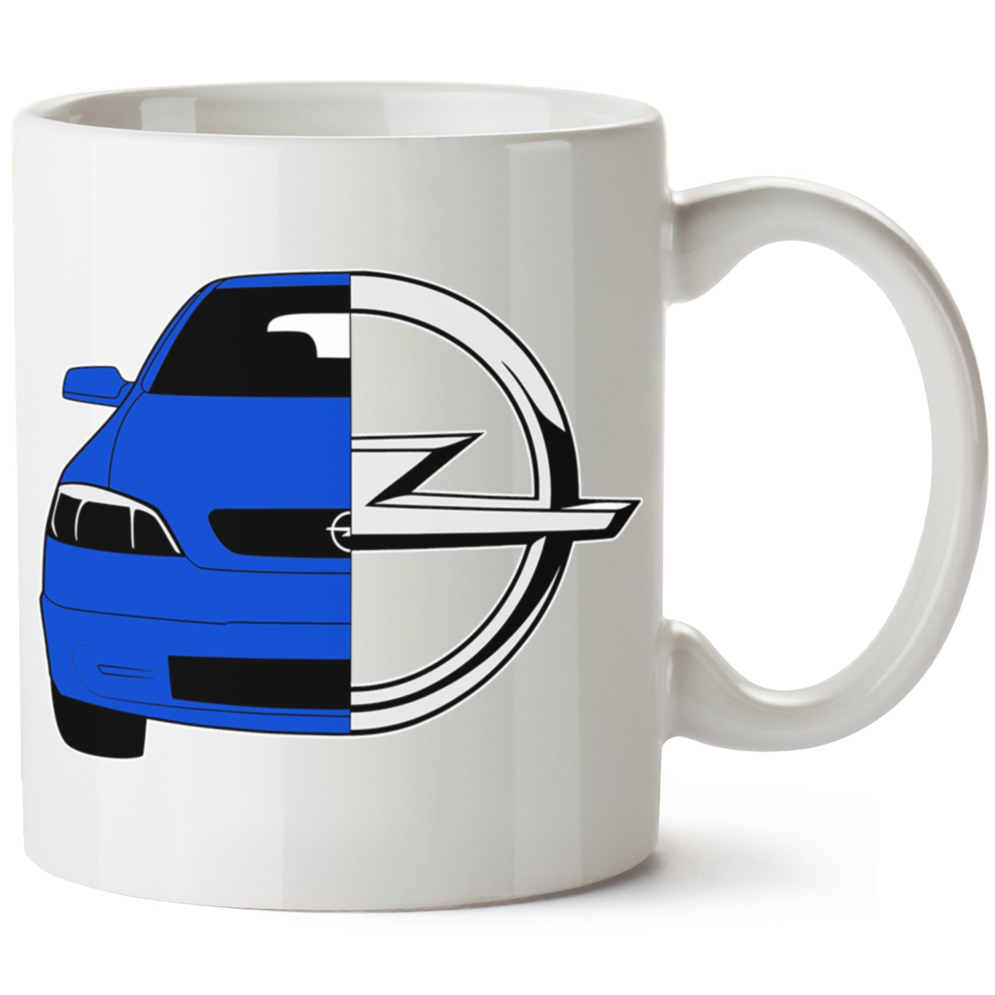 Opel Astra G Baskılı Porselen Kupa Bardak