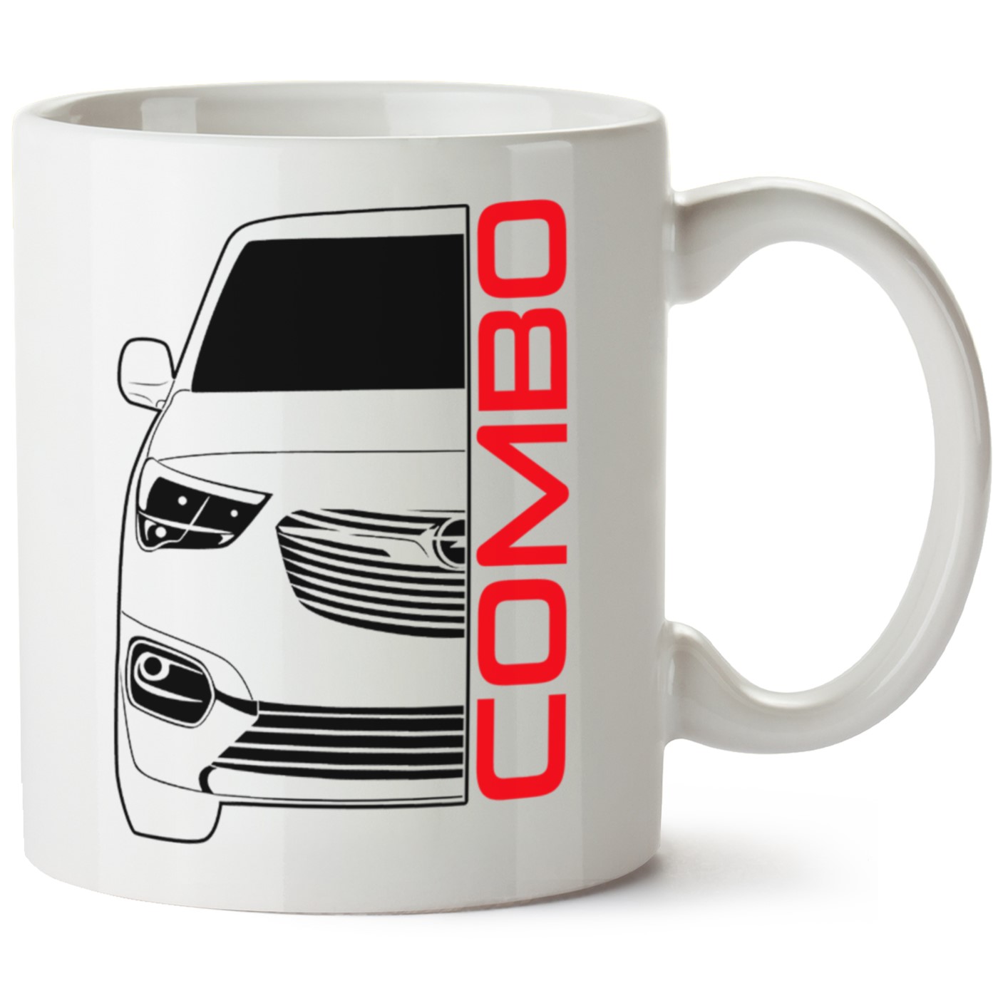 Opel Combo Baskılı Porselen Kupa Bardak