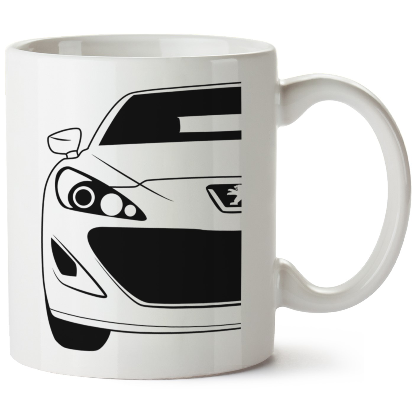 Peugeot Rcz Baskılı Porselen Kupa Bardak