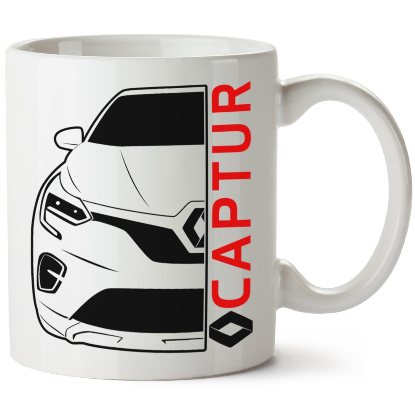 Renault Captur Baskılı Porselen Kupa Bardak