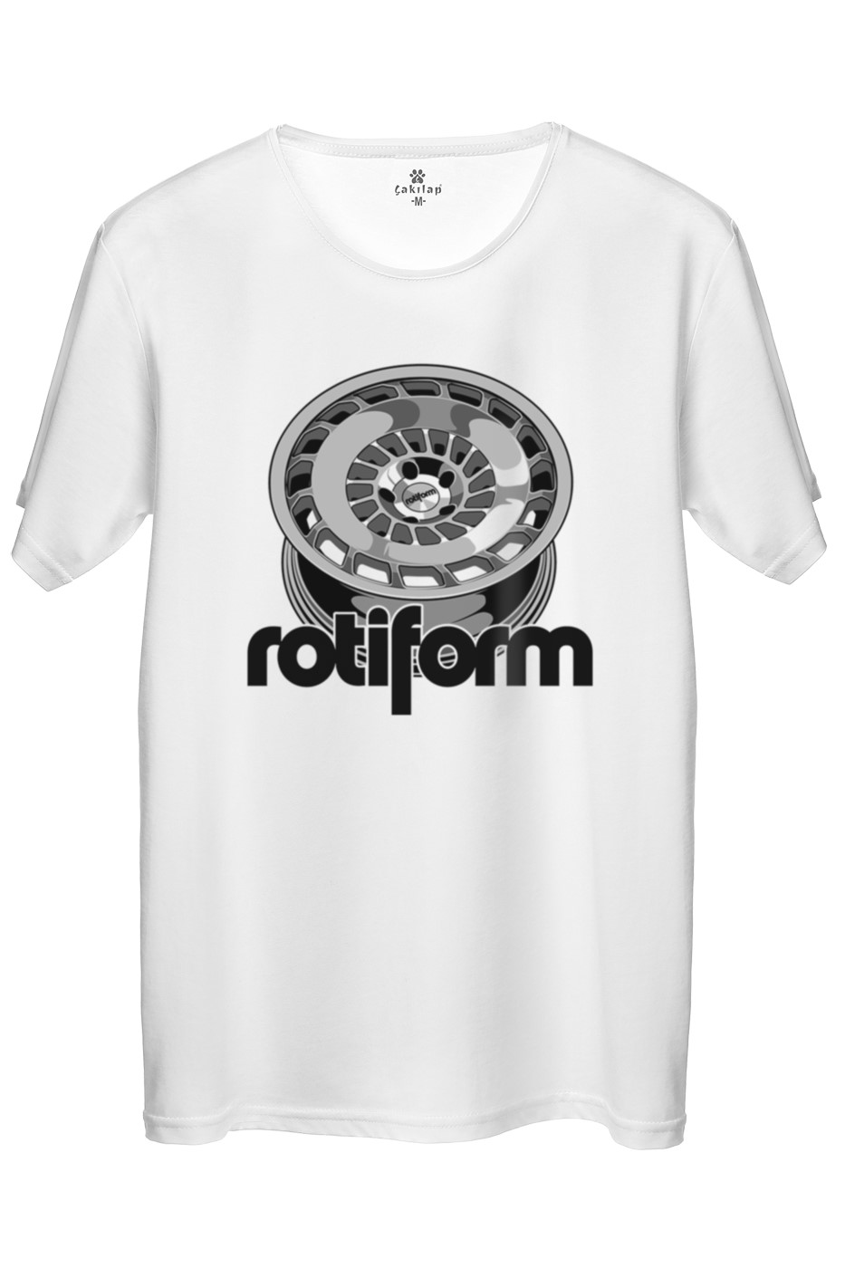 Rotiform Jant Baskılı Regular Tişört