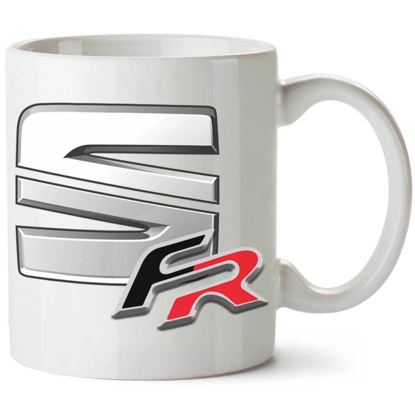 Seat FR Logo Baskılı Porselen Kupa Bardak