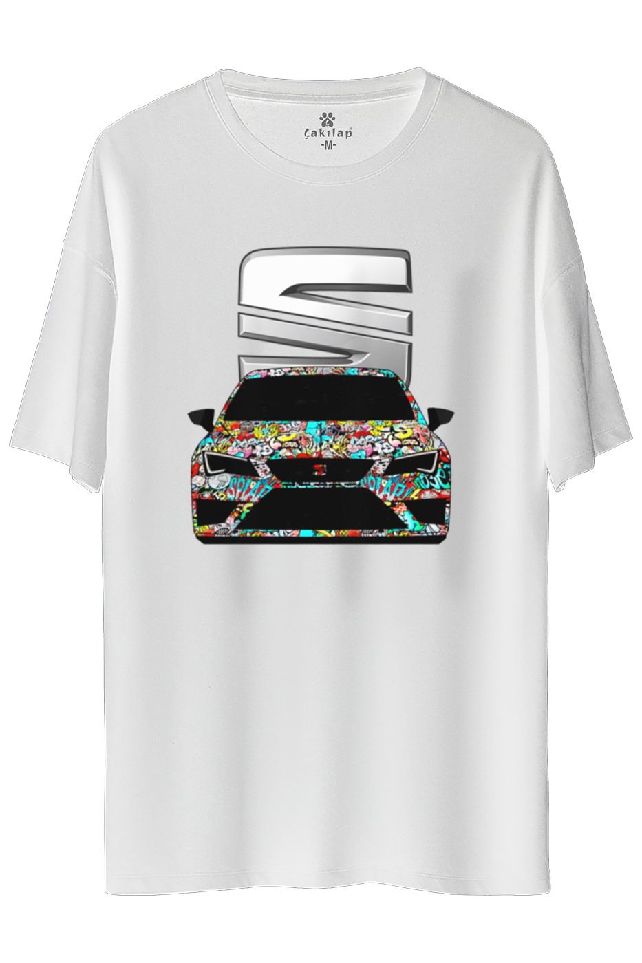 Seat Leon Mk3 Baskılı Oversize Tişört